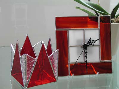 Clocks can be matched with other items to develop a theme throughout