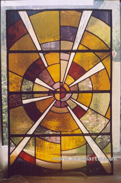 This contemporary styled door panel has a stunning effect